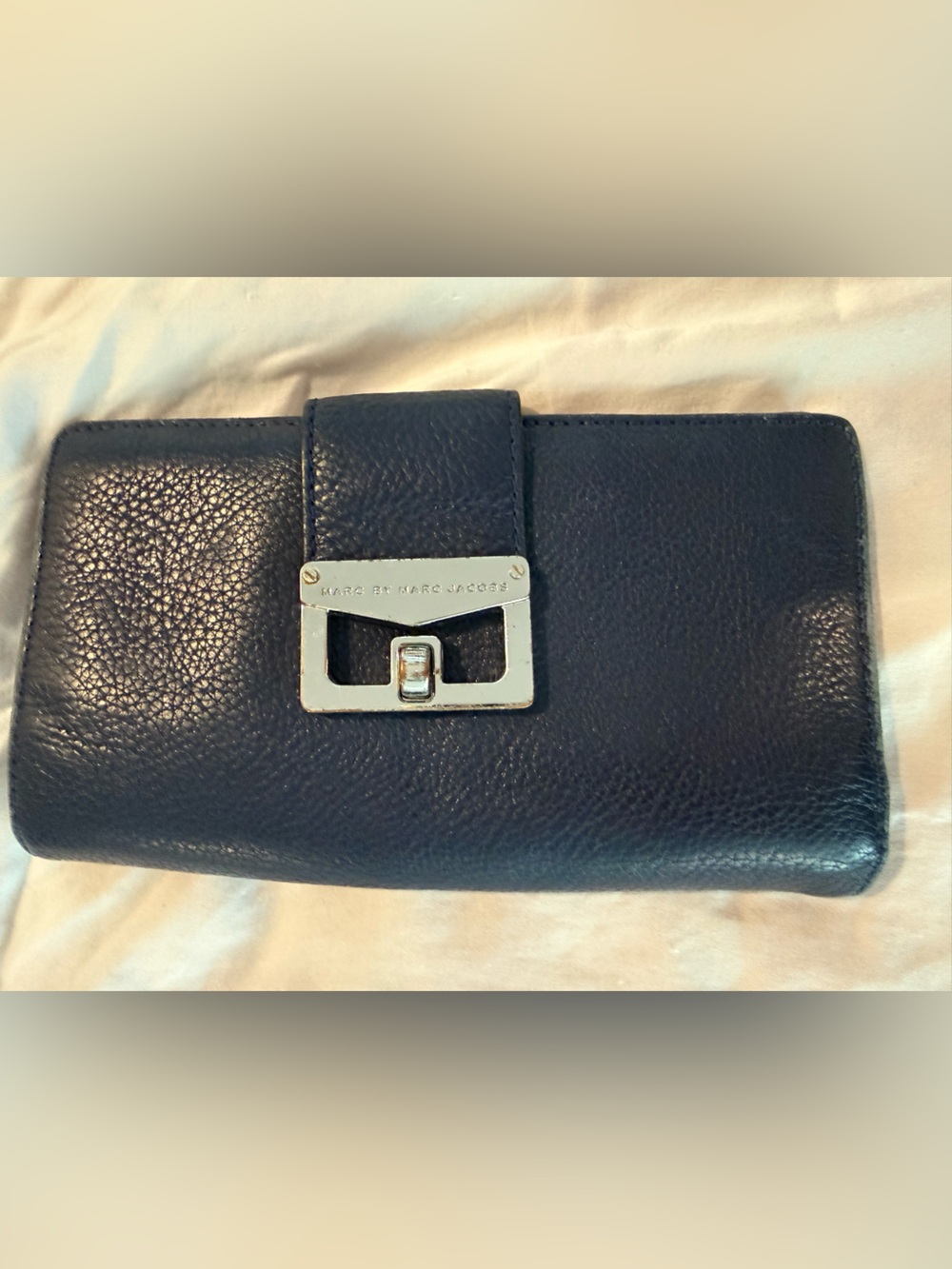 Marc by Marc Jacobs Navy Leather Wallet